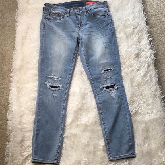 Jean Shop Destroyed Denim Jeans - Picture 7 of 16